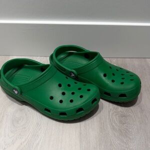 Green Crocs